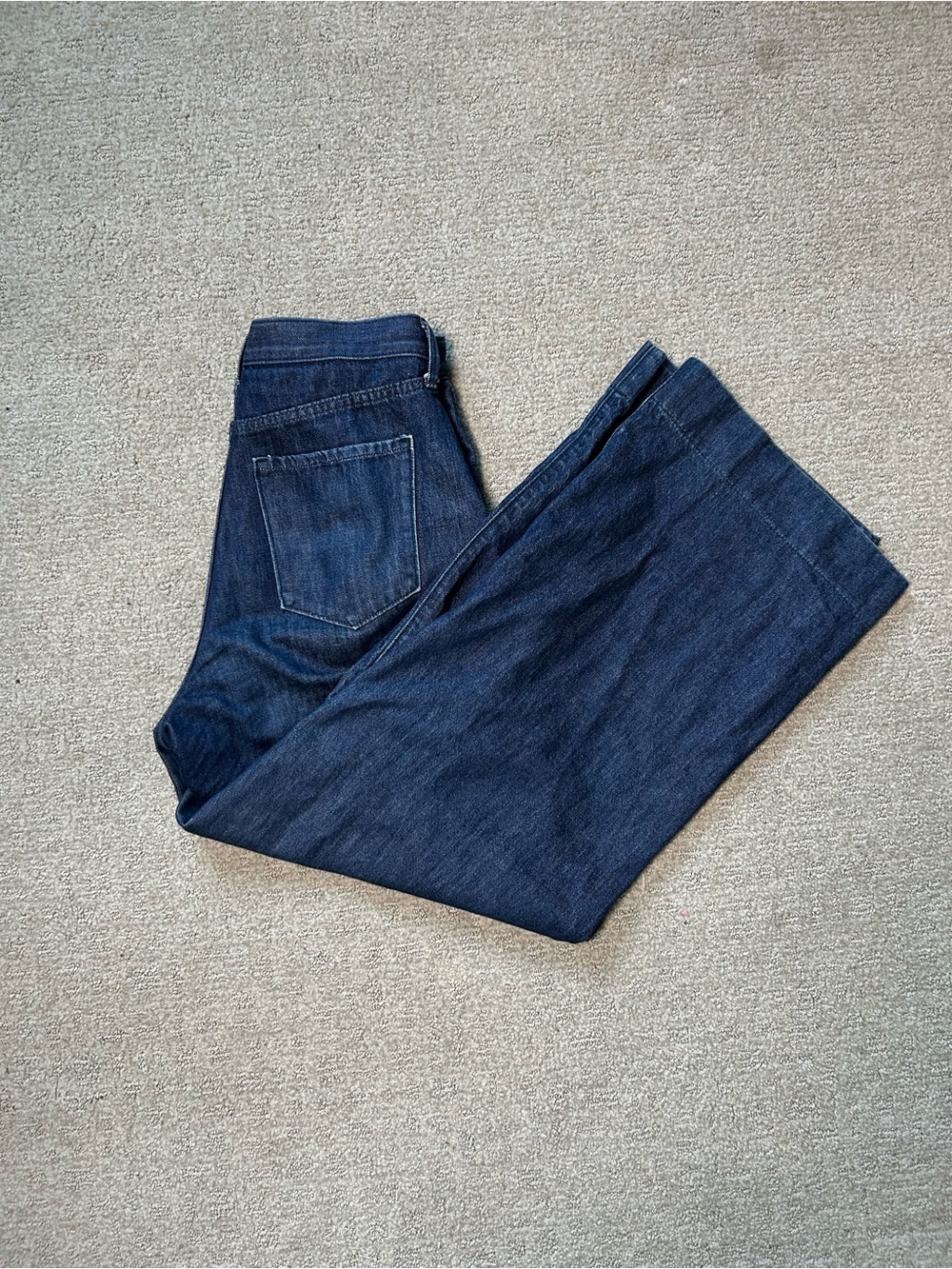 Banana Republic Jeans High Rise Relaxed Wide Leg Pleated Women's Size 27